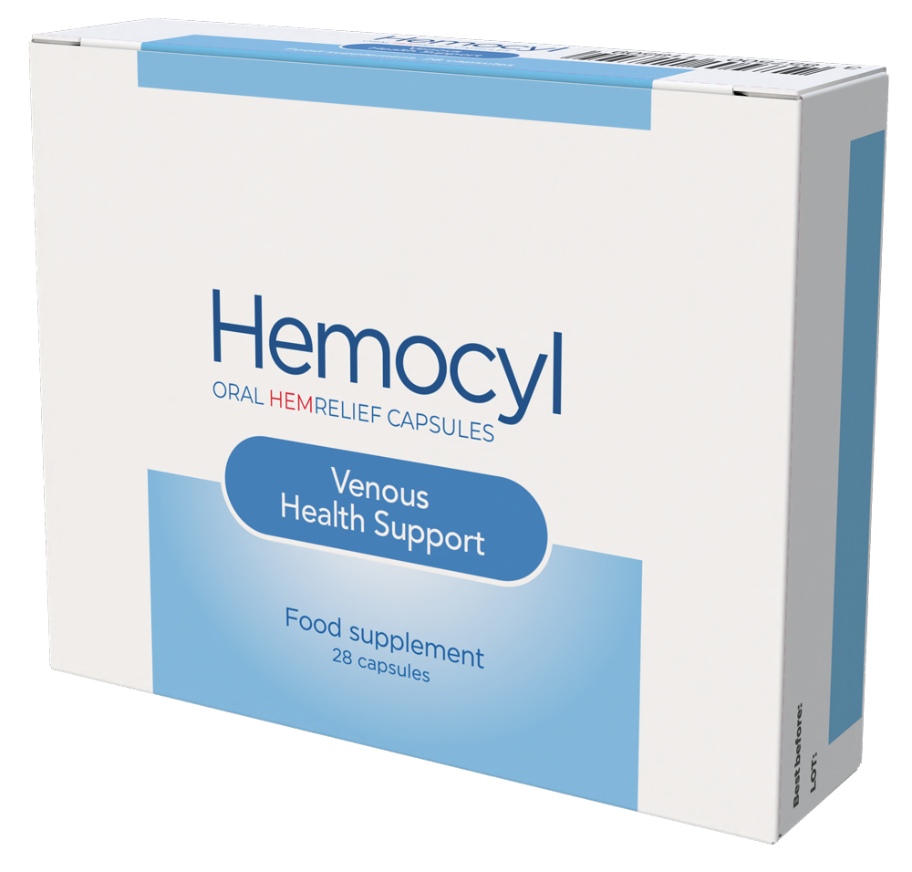 Hemocyl oralne kapsule – dodatak prehrani i lijek protiv hemoroida, 28 kapsula